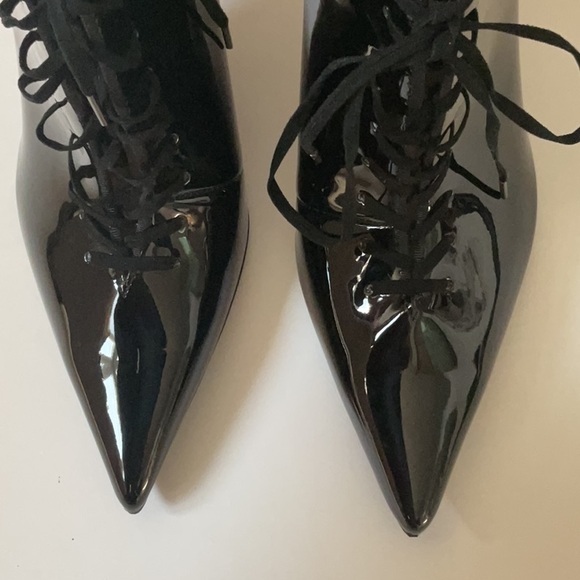 Zara Laced Ankle Boots - Picture 4 of 10